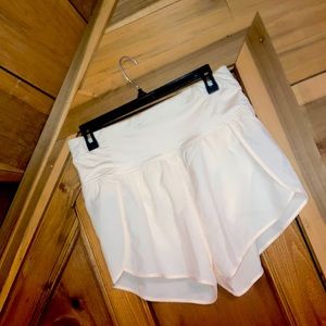 Cream color shorts size large fit like a medium